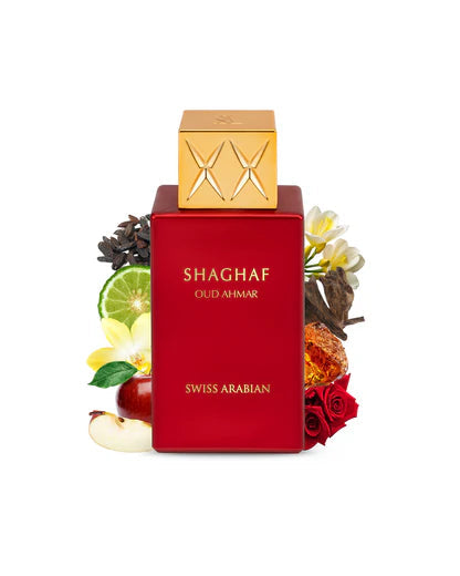 SHAGHAF OUD AHMAR Swiss arabian perfume UNISEX 75ml